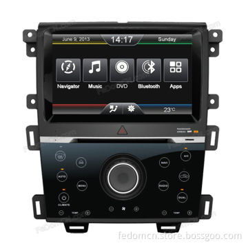 9 Inch TFT LCD Touch Screen Car DVD GPS Navigation System for Ford Edge with Bluetooth+Radio+iPod+Video
